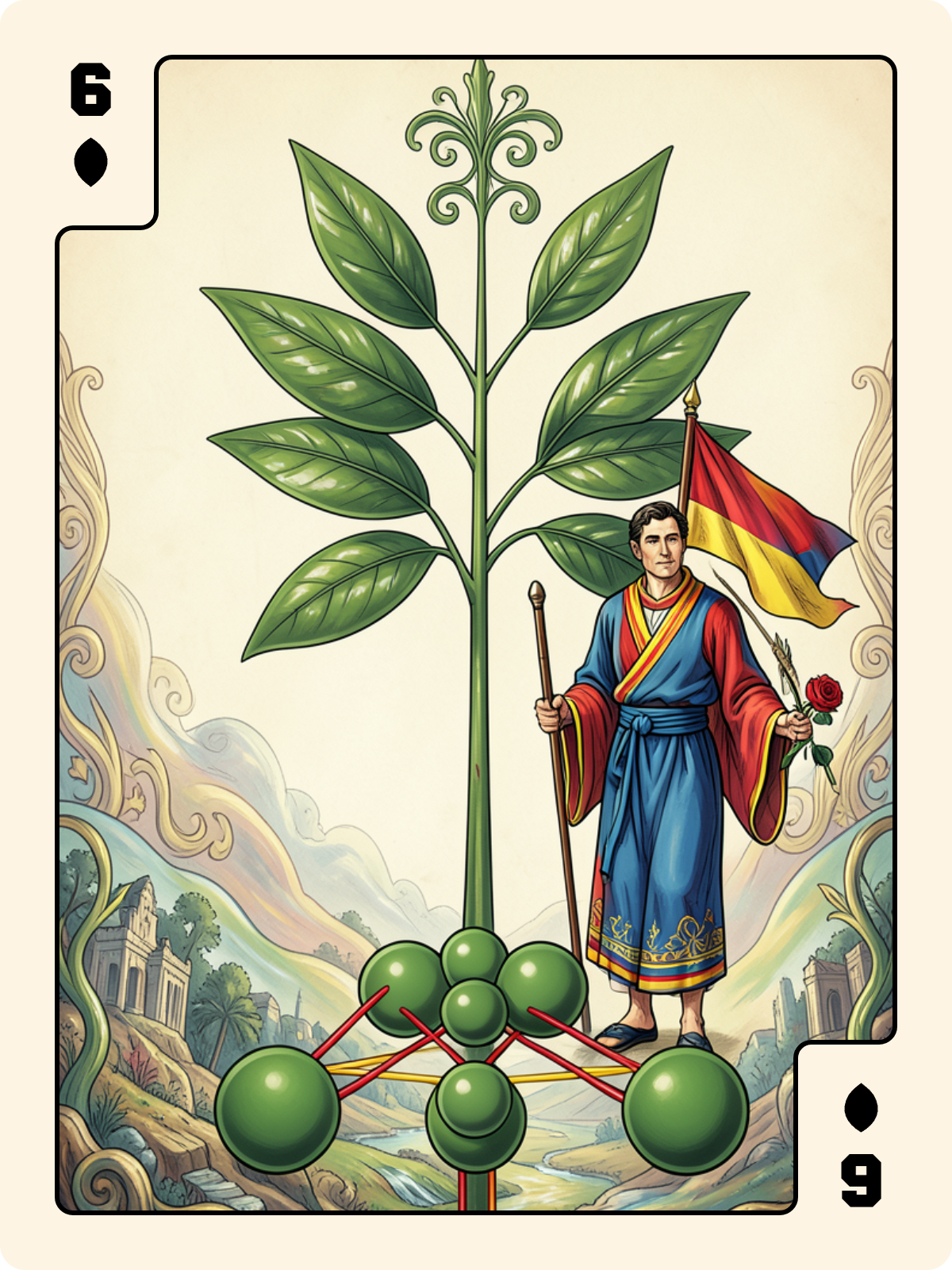 Ober de Bouclier + 6 de Feuille + 10 de Gland
