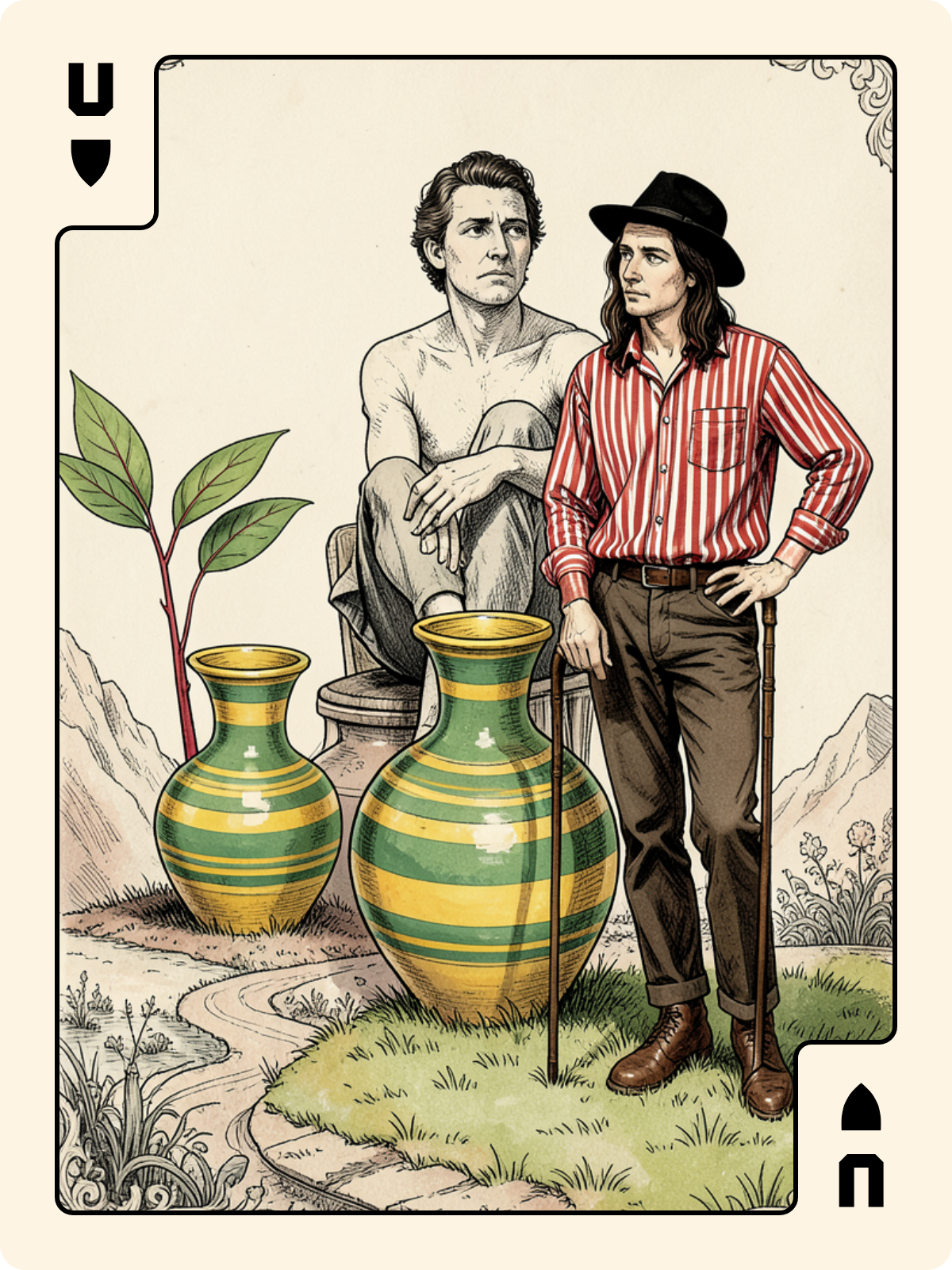 3 de Coupe + Unter de Bouclier + Unter de Feuille