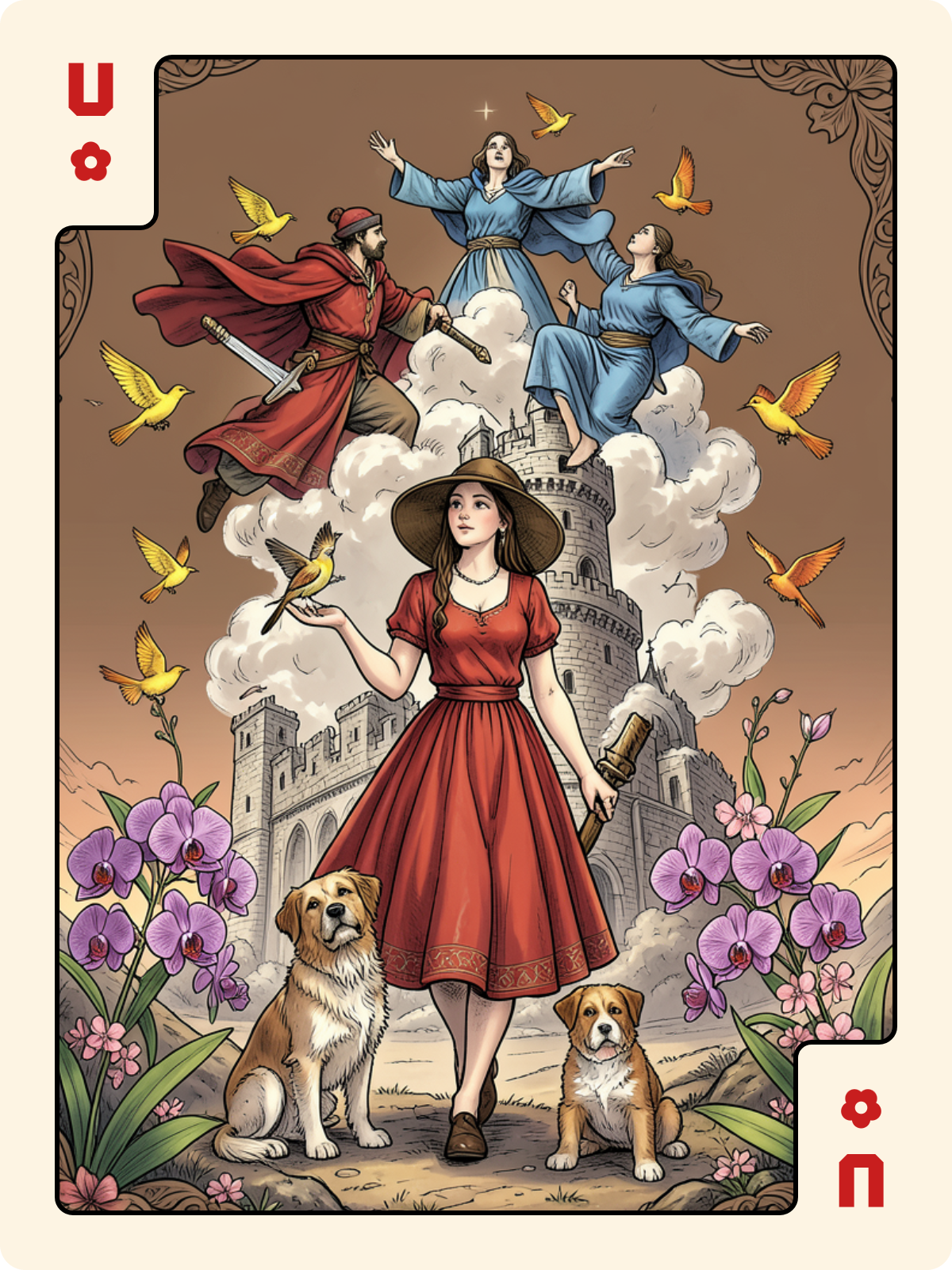 Arcane majeur 16 + Unter de Rose + As de Rose