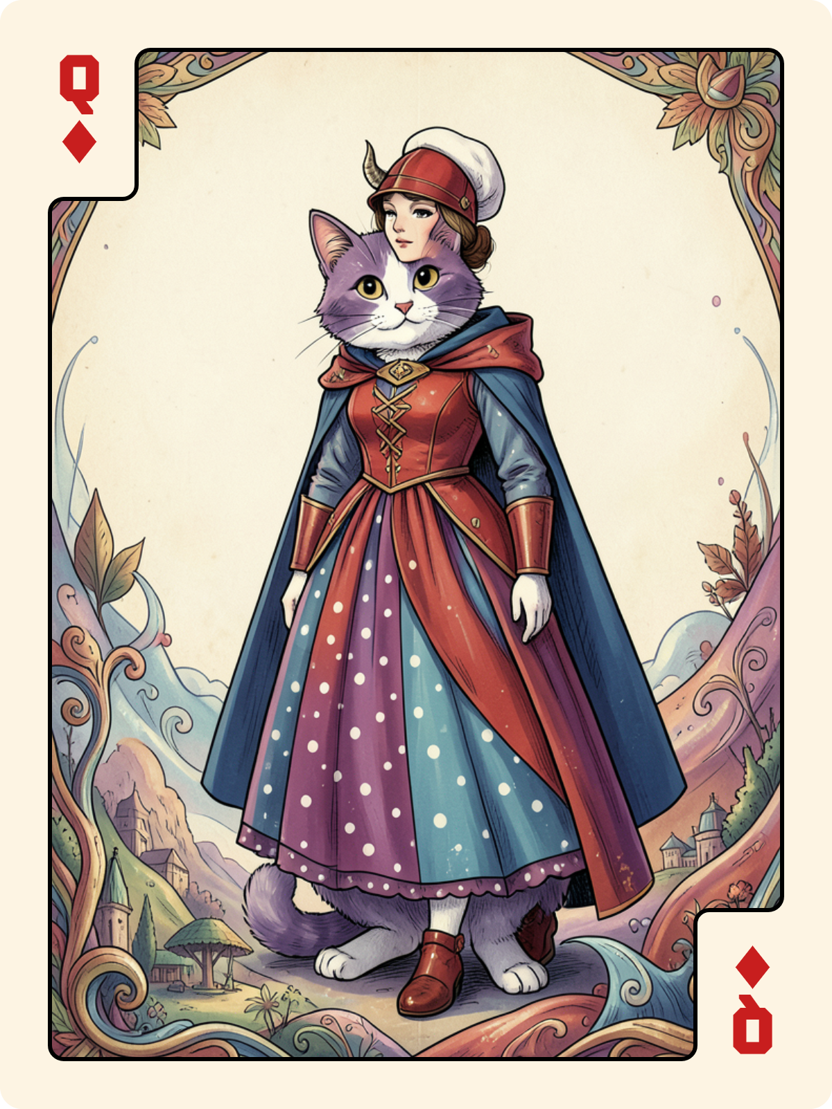 Unter de Cœur + Dame de Carreau + Dame de Trèfle
