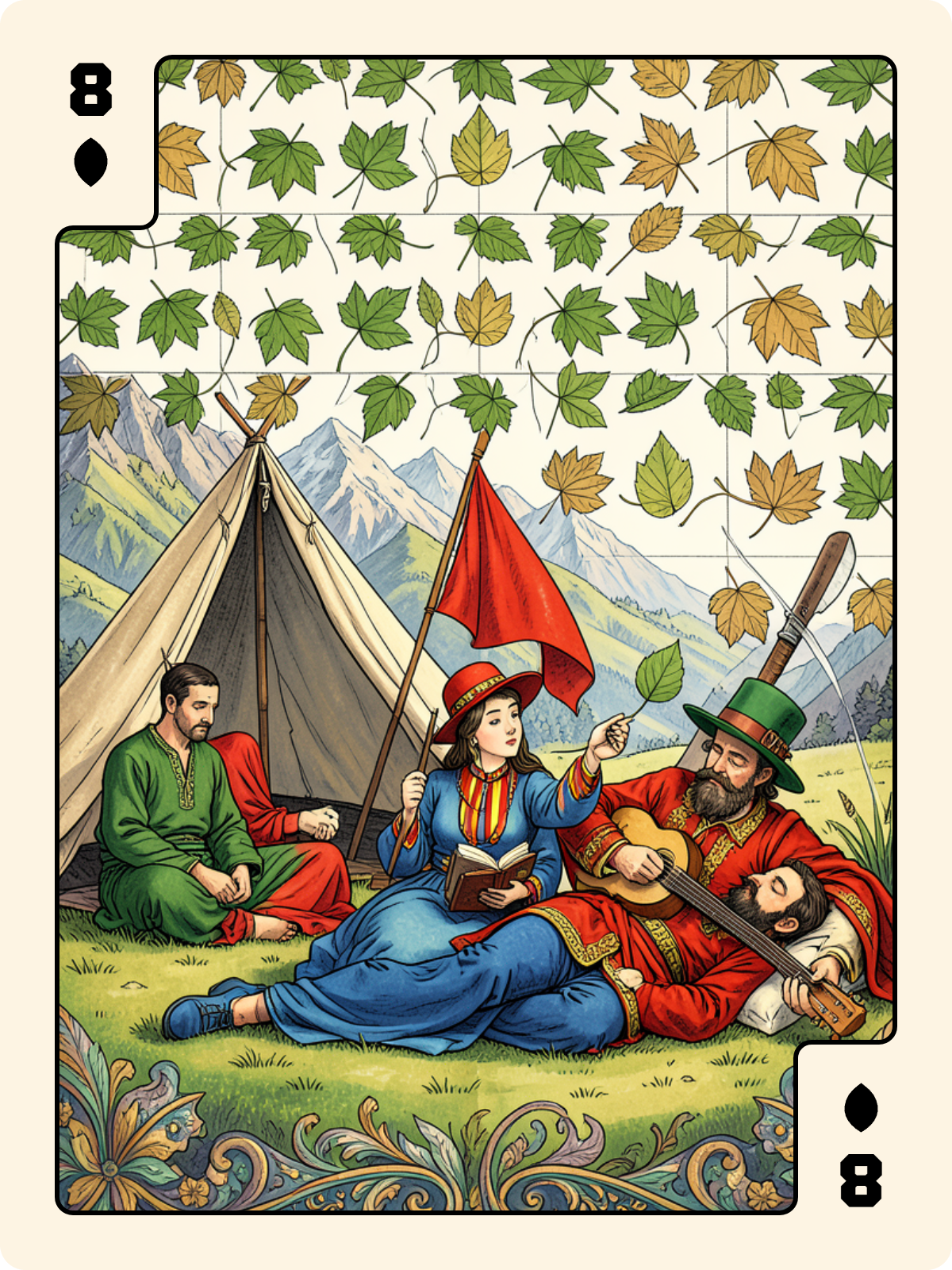 Ober de Feuille + 8 de Feuille + Excuse