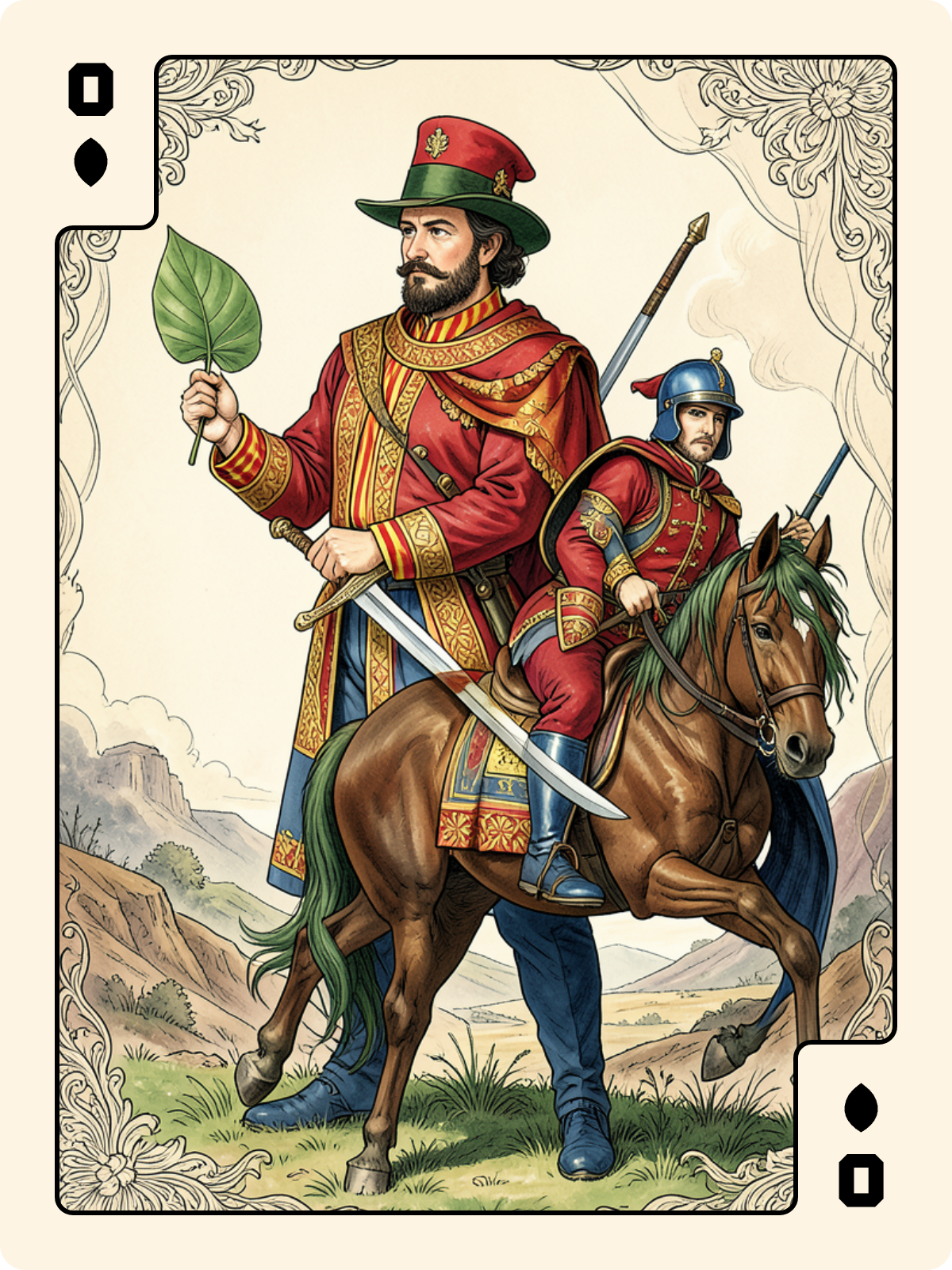 Ober de Grelot + Ober de Feuille + Cavalier de Cœur